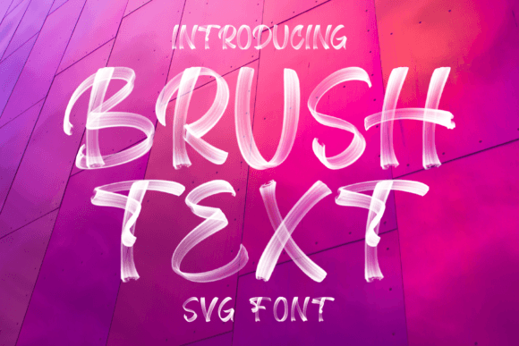 Brush Text: Adding Modern Energy to Your Designs