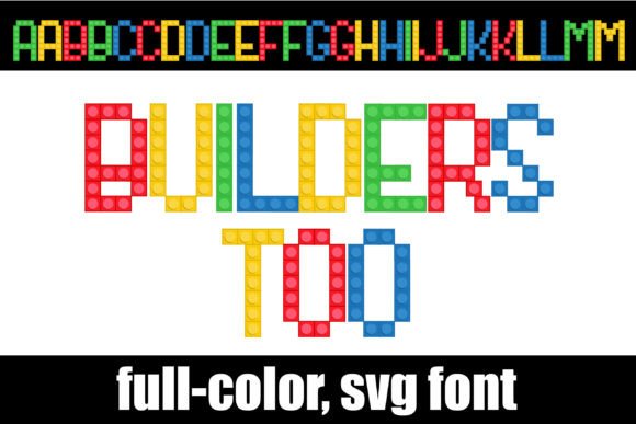Build Bold Titles with Builders Too: A Playful Display Font