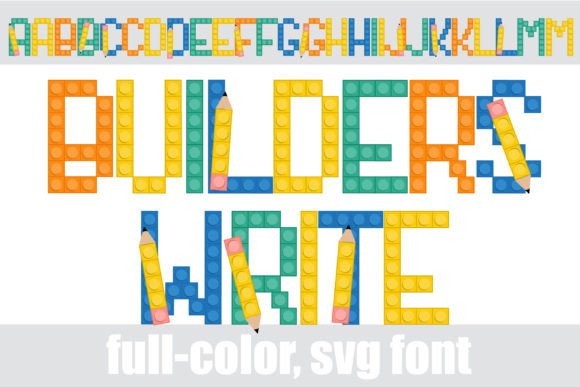 Builders Write: A Playful Font for Bold, Creative Projects