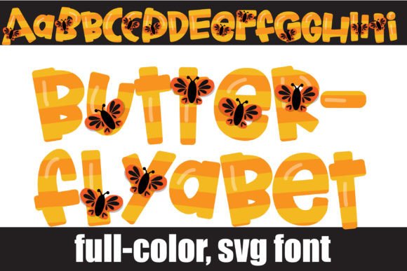 Butterflyabet Warm: A Playful Font for Creative Projects
