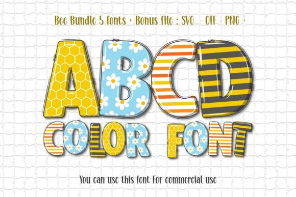 Elevate Your Designs with the Whimsical Honey Bee Font
