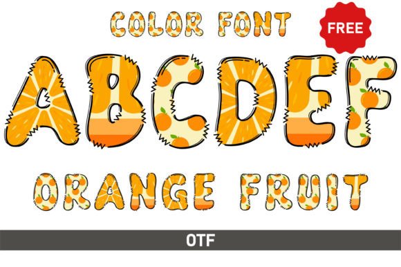 Exploring the Vibrant World of the Orange Typeface