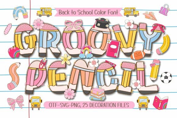 Groovy Pencil: Injecting Playful Energy into School-Inspired Design
