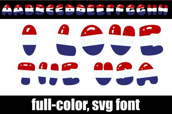I Love the USA: Capturing Patriotism in Full Color