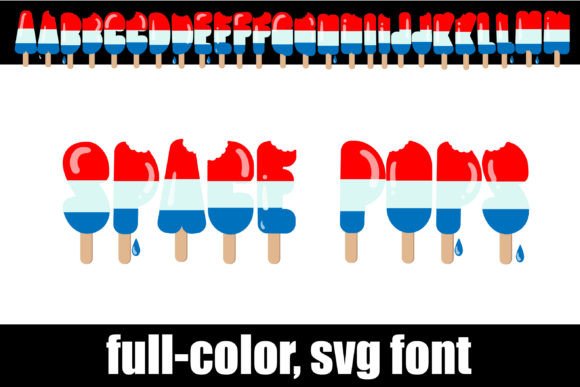 Space Pops: A Playful Font with Patriotic Punch