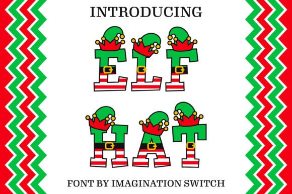 Unleashing Creativity with the Elf Hat Display Font