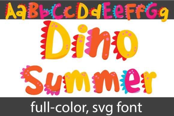 Unleashing Dino Summer: A Creative Font for Bold Projects